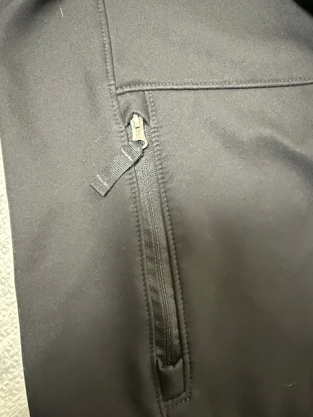 The North Face Black Lightweight Softshell Jacket Size 10/12